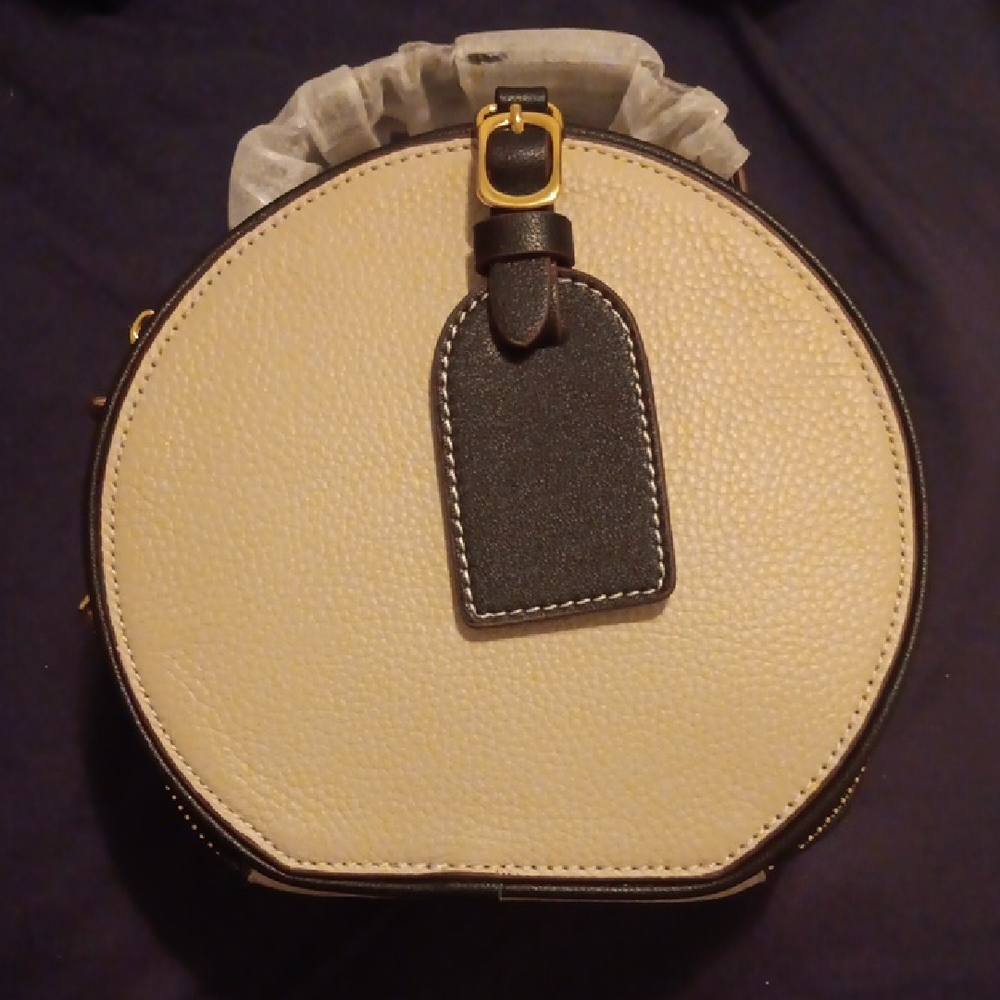 Chic Cream and Black Women's Mini Bag